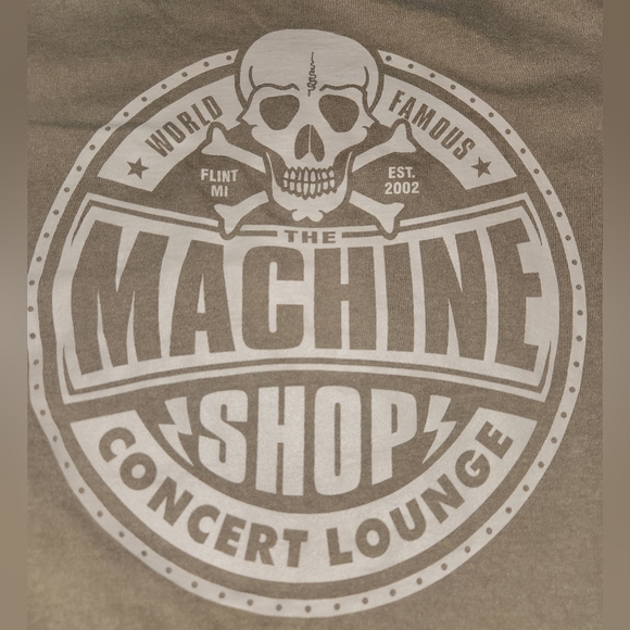 American apparel x the machine shop flint, mi concert lounge tee size small - Picture 3 of 5